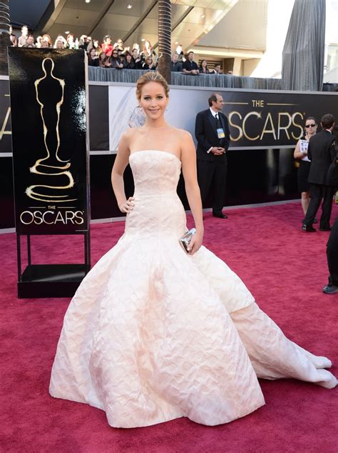 vestido jennifer lawrence christian dior|dior academy awards dress.